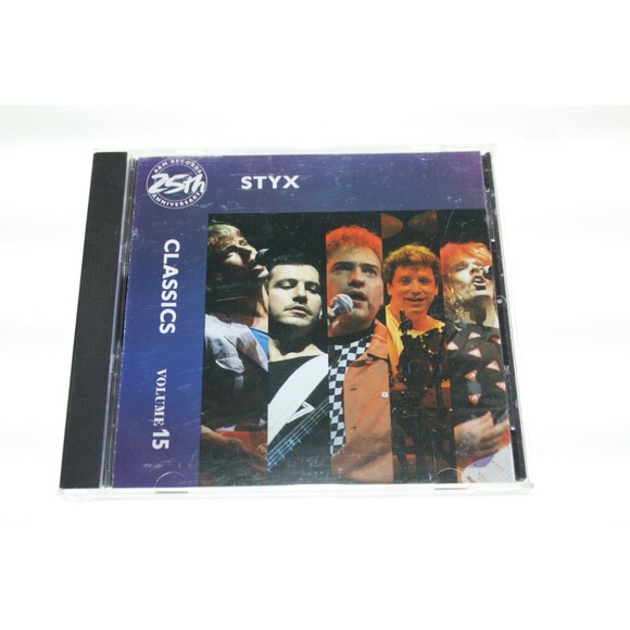 STYX • CLASSICS VOLUME 15 CD 25TH ANNIVERSARY VERY GOOD USED CONDITION - Picture 1 of 2